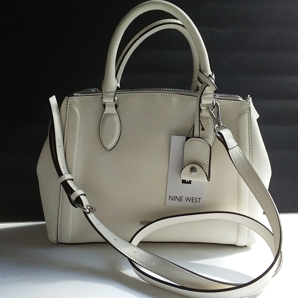 NWT NINE WEST COLBY SATCHEL HANDBAG PURSE BAG - Picture 1 of 11